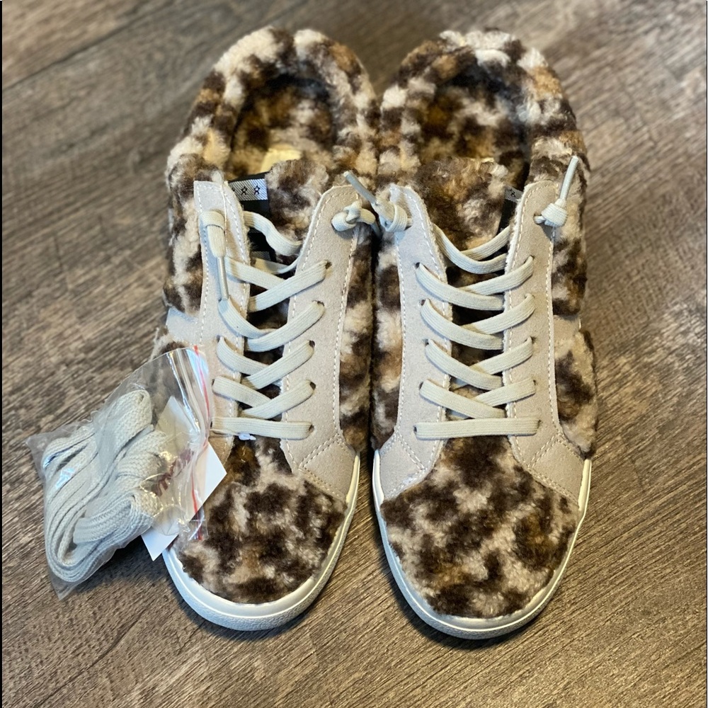 Vintage Havana Leopard Sneakers Mules Slides NWT